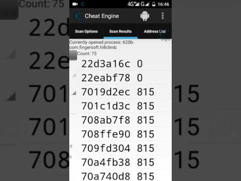 How to hack hill climb racing with cheat engine