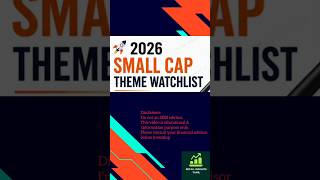 🚀 2026 Small Cap Theme Watchlist | 10 Sectors That Could Create Multibaggers! 📈#stockmarket #money