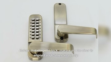 The Ultimate Guide to Mechanical Push Button Door Locks