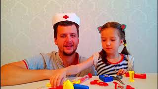 распаковка игрушек/Словодел/Твистер/набор доктора