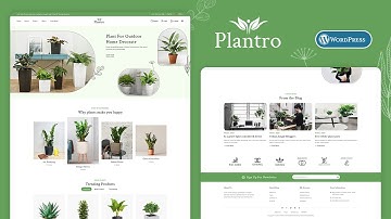 Plantro WooCommerce Theme - TemplateTrip