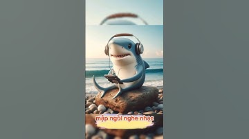 Cá mập ngồi nghe nhạc #shark #shorts #ai #chatgpt #hinhanh