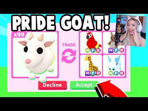 Roblox: Adopt Me! Pride Month Update! New Goat Pet & Rainbow Wear! 