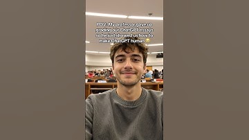 he bypassed Al detectors 🤯 #college #chatgpt #lecture #students #collegestudent