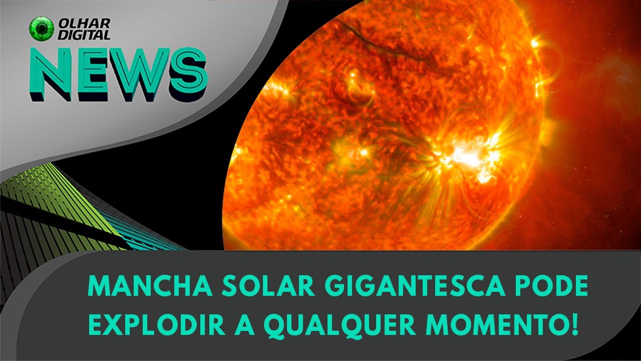 Ao Vivo | Mancha solar gigantesca pode explodir a qualquer momento! | 01/11/2023 | #OlharDigital