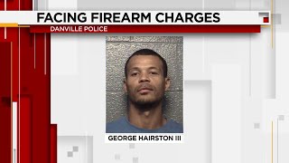 Man facing felony charges after Danville police say he shot at girlfriend, her brother