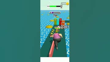 Fat Pusher (IOS, Android) NEW UPDATE Gameplay Walkthrough All Levels (Level 118) #Shorts