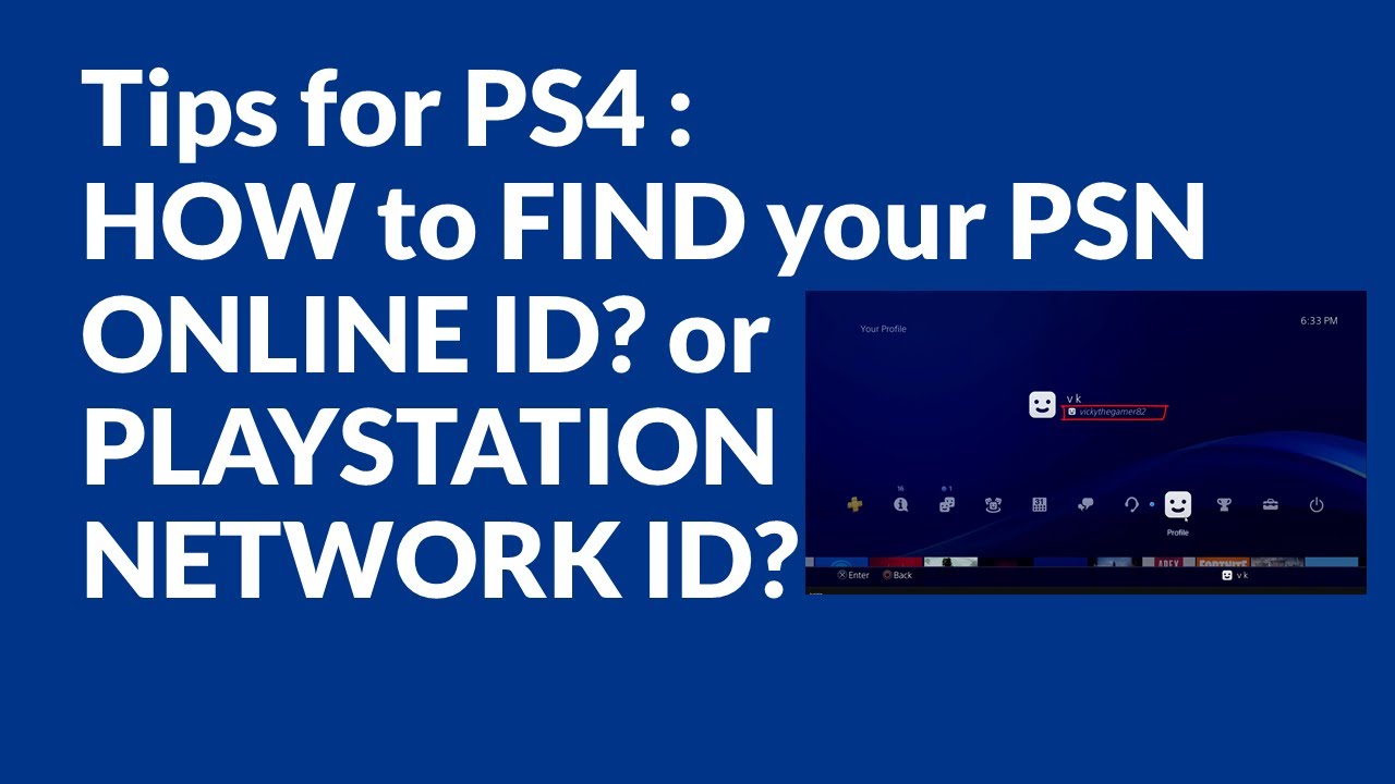 Besides Shilling Cerebrum Tips for PS4 : HOW to FIND your PSN ONLINE ID? or PLAYSTATION NETWORK ID? -  YouTube
