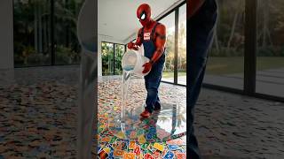 10,000 UNO Cards Into the Floor…Then Sealed It Forever 🃏🔴🤯 #epoxy #epoxyresin #epoxyfloor #viral