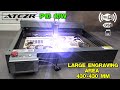 Amazing and powerful laser engraver Atezr P10 10 W with a large working area of ​​430 x 430 mm