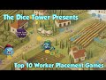 Top 10 Worker Placement Games - with Tom, Zee, and Sarah Shah