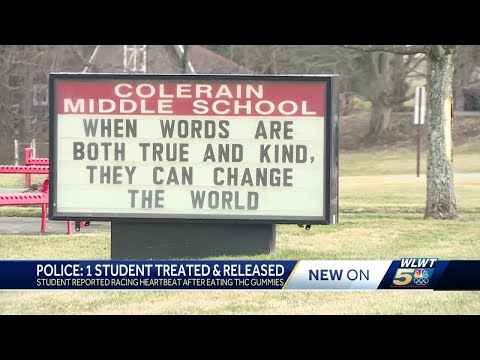 District: 1 student hospitalized after eating THC gummies at Colerain Middle School
