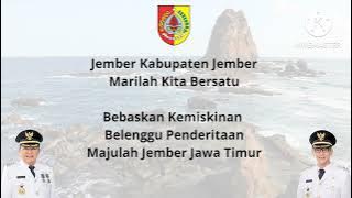 LAGU MARS JEMBER || KARAOKE