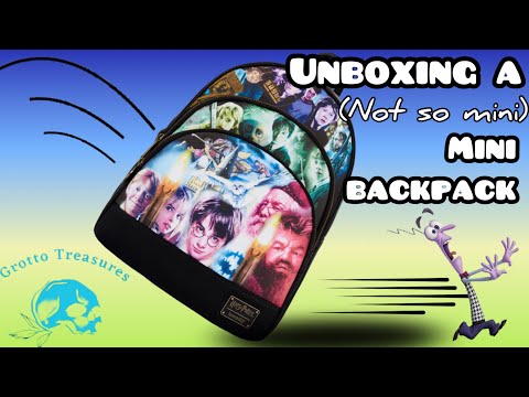Harry Potter “mini” backpack by Loungefly Reveal!