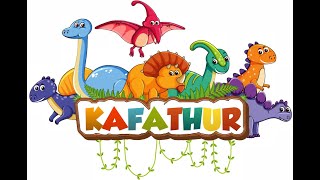 Dinosaurus mainan kafa dan fathur