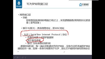 千锋软件测试教程：36 tcpip协议1