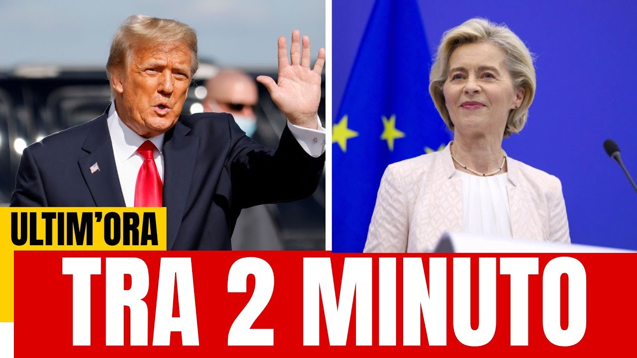 Bruxelles nel caos: von der Leyen AFFOSSA il piano di pace Trump–Zelensky!