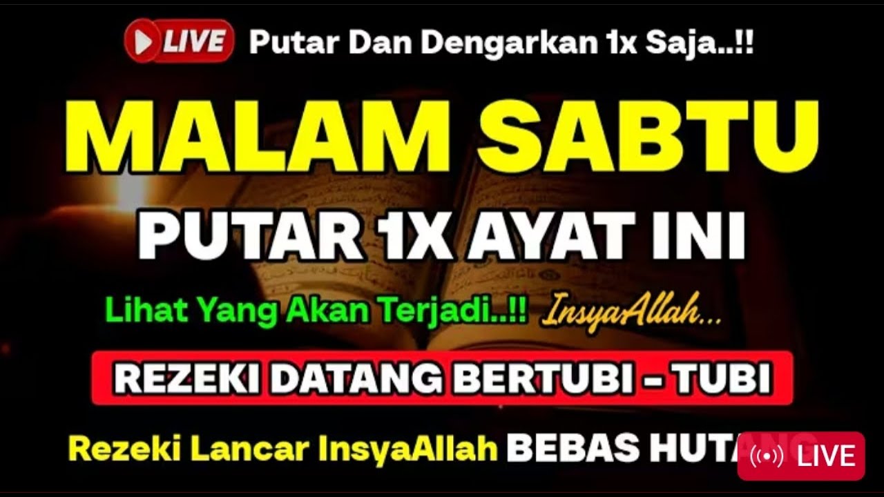 📿 Dzikir Pagi Pembuka Rezeki | Murottal Al-Qur’an Merdu & Khusyuk