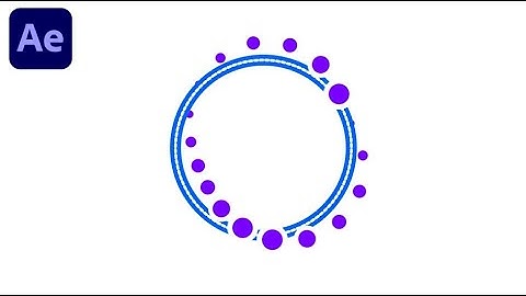 Creative Looping Animation In Adobe After Effects - After Effects Tutorial - No Plugins.