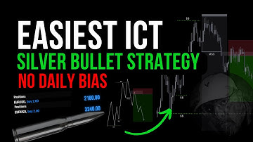 EASIEST ICT Silver Bullet Strategy | No Daily Bias 77% WIN RATE (PASS YOUR FUNDED CHALLENGE)