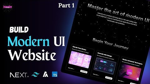 Home Section Design with Aceternity UI & Next.js | Web Development Guide #modernui #nextjs