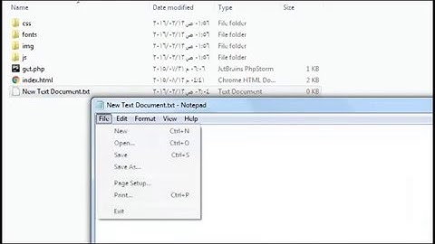 create .htaccess on localhost