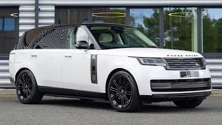 2025 Land Rover Range Rover SV P615 LWB - Ostuni Pearl White - Walkaround 4K