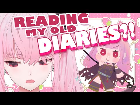 【READING MY OLD DIARIES?!】why am I doing this. #hololiveenglish