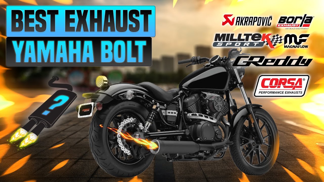 Yamaha Bolt Exhaust Sound🔥Arrow,Bassani Xhaust,Cobra,Danmoto,TBR,Radiant,Yoshimura,Vance & Hines