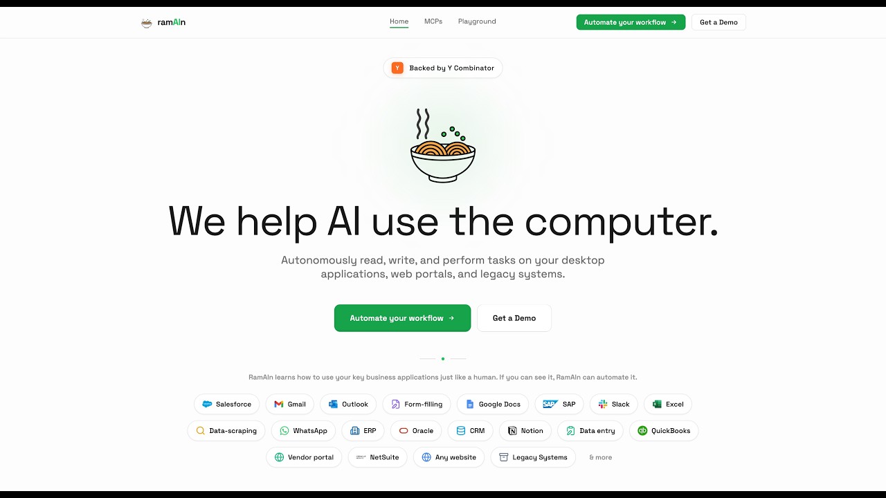 RamAIn (YC W26) Launch Video