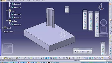 FEA, Welding Assembly, Solid Element, Catia Video 5 of 6, Nader G. Zamani