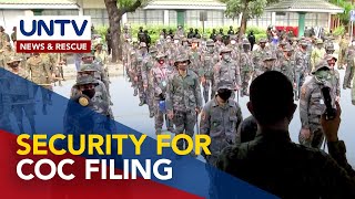 PNP assures security for COC filing