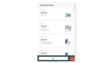 Cycle Count Using a Mobile Device