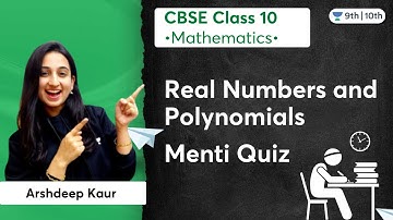 Half Yearly Revision | Menti Quiz- Real Numbers and Polynomials | Most Important Questions
