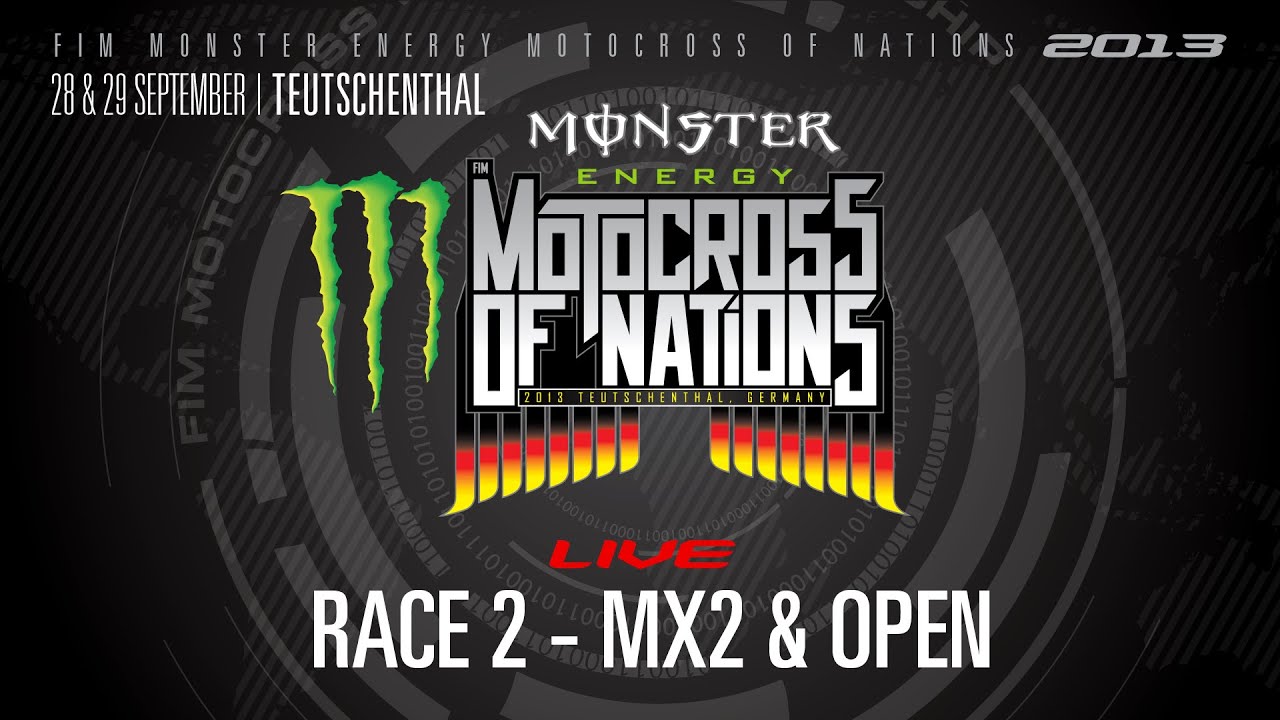 2013 MXoN Full Race 2 MX2 and Open - Monster Energy FIM Motocross of Nations 
