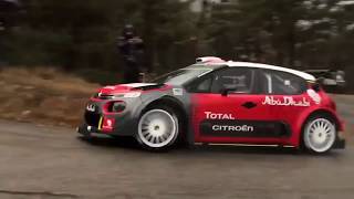 Test Kris Meeke - Rallye Monte Carlo 2018 - Citroën C3 WRC