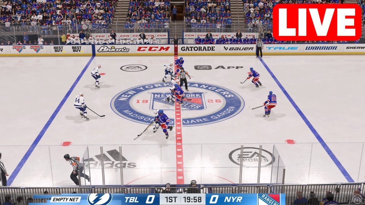 NHL LIVE🔴 Tampa Bay Lightning vs New York Rangers - 3rd June 2022 NHL Full Match - Game 2