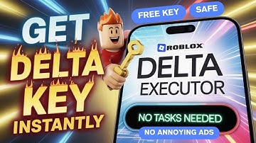 Get Delta Executor Key 2025 Free on iOS/Android | Roblox Executor NO KEY