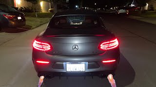 Mercedes AMG C43 Revs w/ Performance Exhaust *Pops and Burbles*