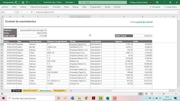 Control de Caja en Excel
