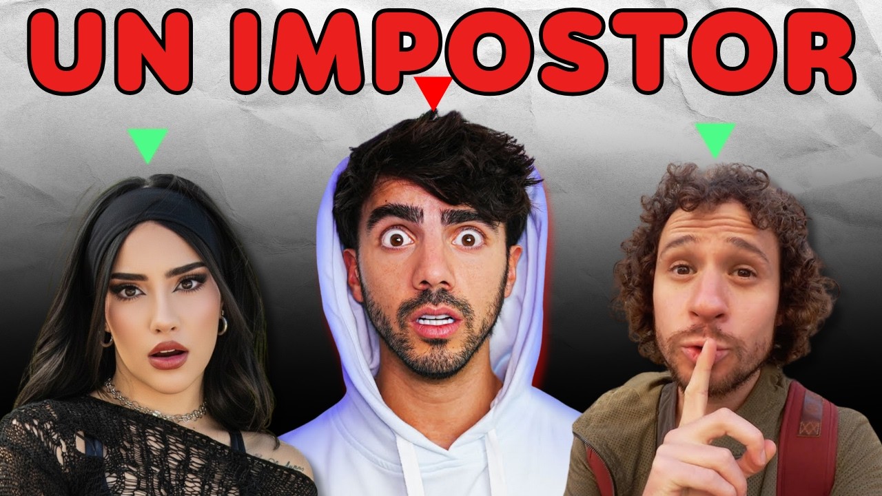 ADIVINA AL IMPOSTOR YouTuber 😱 | Te Apuesto Que Fallas