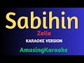 Sabihin karaoke  zelle