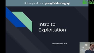 Intro to Exploitation