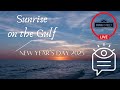 New Year's Day Sunrise 2025  Gulf of Mexico  #livestream #pov #beach