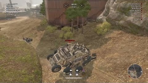 Crossout PS4: Stuck On Top Enemy Hover