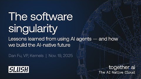 The software singularity: Building an AI-first agentic future
