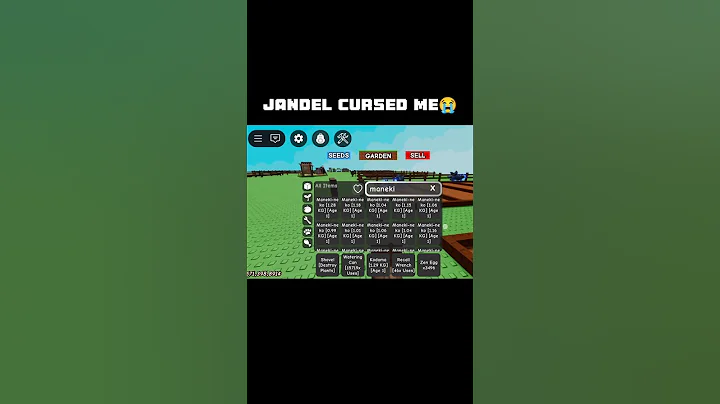 jandel hate me😭#growagarden #roblox#jandel