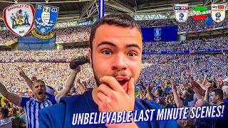 ABSOLUTE SCENES | LAST MINUTE WINNER | SHEFFIELD WEDNESDAY are PROMOTED to the CHAMPIONSHIP!!!