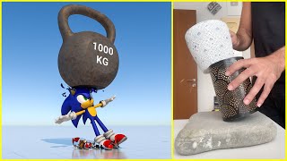 Sonic VS 1000kg - HOW I MADE THE SOUND EFFECTS!
