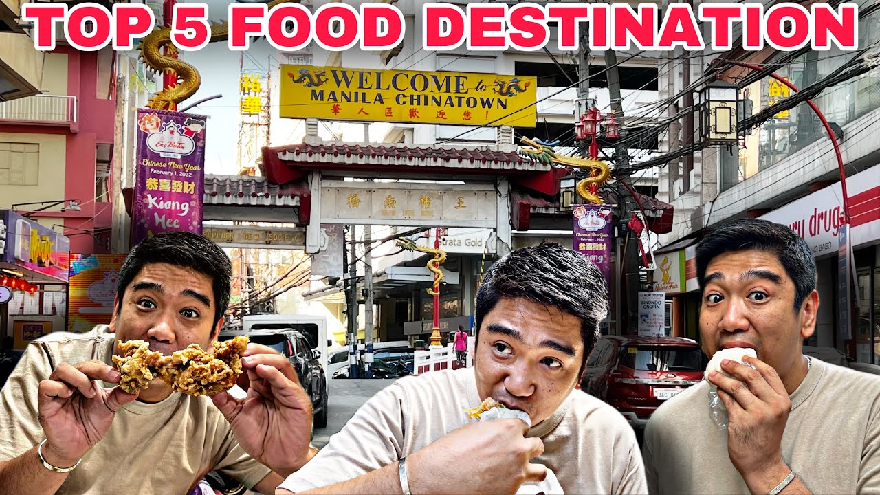 Manila Chinatown Food Guide 2022 Top 5 Favorite In Binondo Binondo Food Trip Youtube